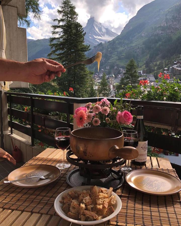 Ferienwohnung Haus Oasis Zermatt Exterior foto